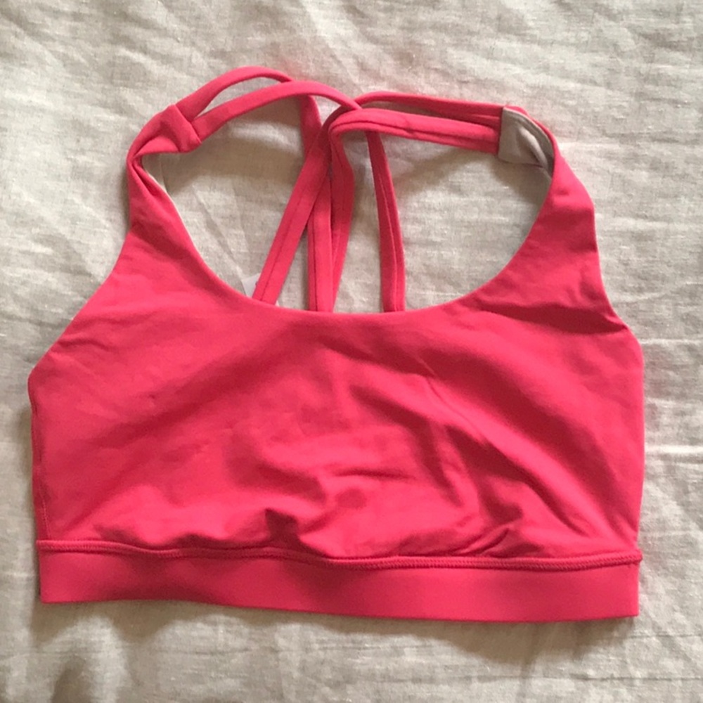 Lululemon Energy Bra PINK NWOT - Size 6